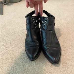 Western ankle booties